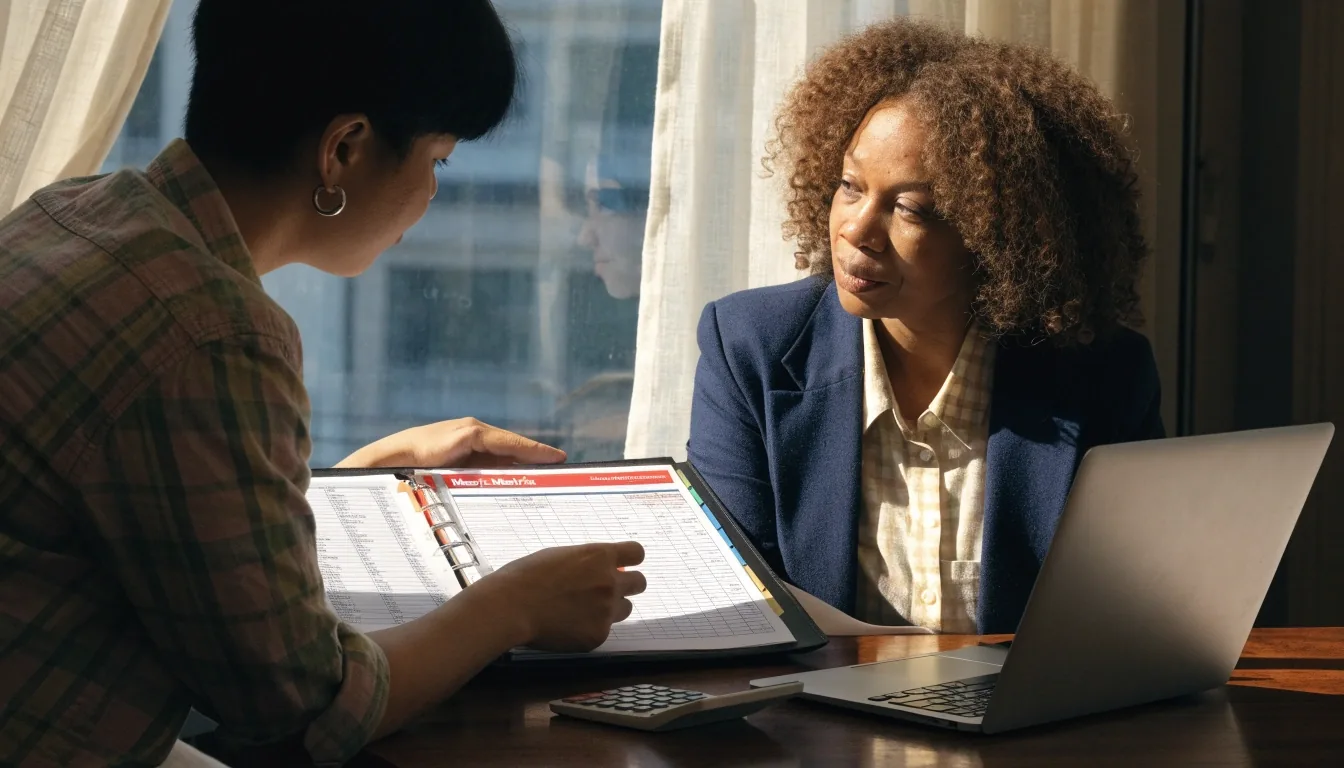 An employer modeling the full cost of planned salary increases at a desk